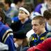 Division two 135-pound class competitor Steve Bleise from Chelsea in the staging area before the MHSAA Wrestling Championships on Saturday, March 2. Daniel Brenner I AnnArbor.com